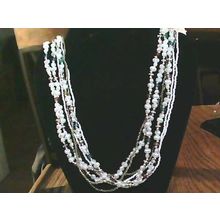 Vintage 7 strand beaded necklace