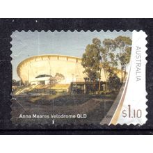 AUSTRALIA: 2020, $1.10 ARENA'S / STADIUMS, ANNA MEARES USED S/A STAMP. 069-085