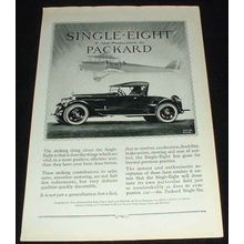 1923 Packard Single Eight Car Ad - New by Packard!!