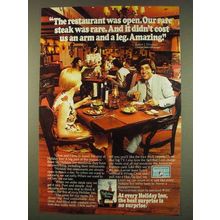 1976 Holiday Inn Ad - The Restaurant Was Open