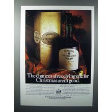 1980 Domecq Celebration Cream Sherry Ad - Chances