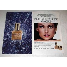 1980 Revlon Moisture Release Liquid Makeup Ad