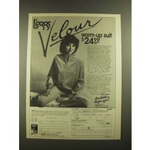 1988 L'eggs Velour Warm-up Suit Ad