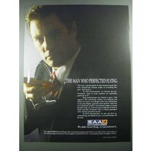 1988 SAA South African Airways Ad - The Man Who Perfected Flying