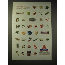 2003 Atkins Low-Carb Products Ad - There's nothing to eat on Atkins except