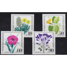 GERMANY BUND [1980] MiNr 1059-62 ( **/mnh ) Blumen