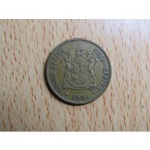 South Africa 1981 2 Cents Coin