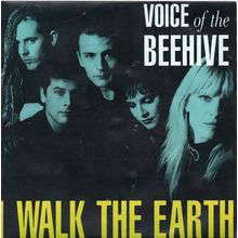 Voice Of The Beehive - I walk the Earth 1988 7" single vinyl record LON206