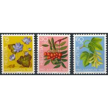 Pro Juventute: 3 Values - Switzerland 1975 - NM H - MiNr 1063/4 & 1066