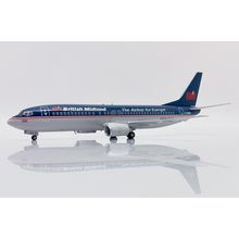 B737-400 BRITISH MIDLAND AIRWAYS REG: G-OBMG -JC WINGS XX20261 1/200 - PRE ORDER