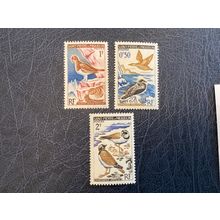 ICOLLECTZONE St Pierre and Miquelon 362-364 birds XF hinged
