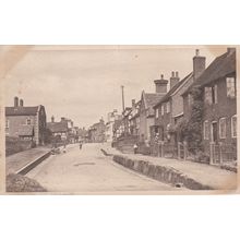 ED 153 CHADDESLEY VILLAGE . PRINTED POSTCARD