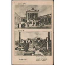 Tempio d'Apollo, Pompei, c.1910s - Scrocchi Cartolina