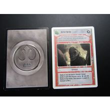 Star Wars 1995 Premiere Decipher CCG W/B Card Sai`torr Kal Fas LS