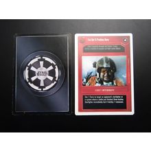 Star Wars 1995 Premiere Decipher CCG W/B Card I`ve Got A Problom Here DS