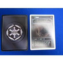 Star Wars 1998 A New Hope Decipher CCG W/B Card Reegesk DS