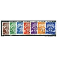 1951/1952 7 different values - #533 fine used (o)