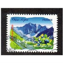 FRA 2009 (56c) 'FLORA - RHONE ALPES' FINE USED (EBID21115)