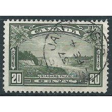Canada 1935 SG349 20c Olive-Green Fine Used....