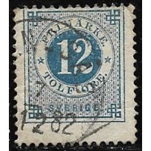 1872/1877 Michel 21B - #9 fine used (o)