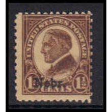 670 1 1/2c Warren Harding Average MNH K4611