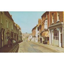 Rothes High Street Walls Ice Cream Embassy Cigarettes Sign Scottish 80s Postcard
