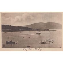 Rothesay Ardbeg Point Scotland Antique Ship Boat Scottish Christmas Postcard