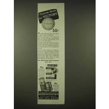 1935 Worthington Tommy Armour Golf Ball Ad