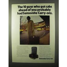 1971 Samsonite Luggage Ad - Milano, Men's Suit-Pak