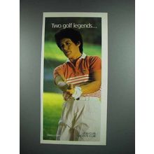 1988 Izod Club, Lacoste Club Clothes Ad - Nancy Lopez