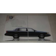 1989 Lincoln Continental Ad - Diamond. What a rock should be
