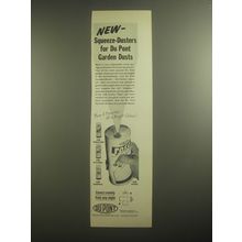 1956 Du Pont Squeeze-Dusters Advertisement