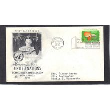 FDC Rose Craft 96 11c African House (Cachet-Typed/A) CV40839