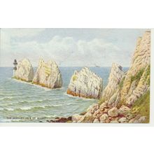 The Needles, Isle of Wight vintage postcard Salmon Ltd 1092