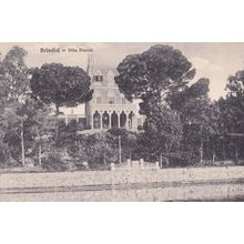 Brindisi Citta Villa Dionisi Italy Postcard