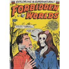 Dead Woman Zombie Corpse Nekromantik Forbidden Worlds Postcard