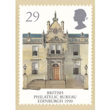 Edinburgh Scottish Philatelic Bureau Limited Edition Postcard