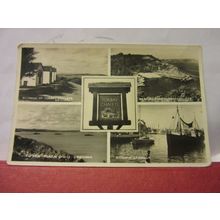 multiview, TORBAY CHALETS, DEVON. used postcard by valentine 1969 pm =