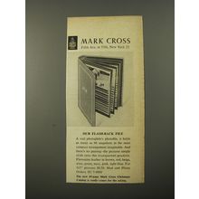 1954 Mark Cross Photo-File Ad - Our Flash-Back File