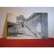 INTERIEUR DES RAMPARTS, AIGUES-MORTES, GARD unused antique postcard =