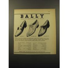 1960 Bally Shoes Advertisement - Guarda II, Lucerne VII and Lucerne VI