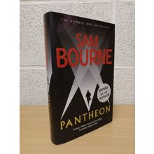 Pantheon - Sam Bourne - 1st U.K Edition - 1st Print - Signed Copy - Hbk - 2012