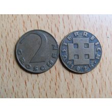 Austria 1928 2 Groschen Coin