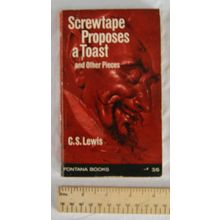 1965 Screwtape Proposes a Toast and Other Pieces by C. S. Lewis