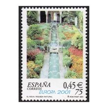 Spain 2001 [SLL] Europe. Water (MNH)