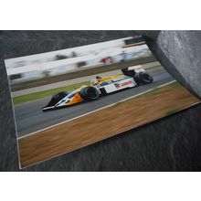 Nelson Piquet Williams 6 FW11 Honda 1987 F1 6x4 Colour Photo Souvenir