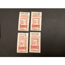 Great Britain Festiniog to Penrhndeudreath Railway Package Set VF mint
