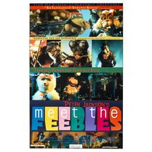 Meet The Feebles 01-fotor-20241110111624 Poster Canvas Movie Film Print A0 A1 A2