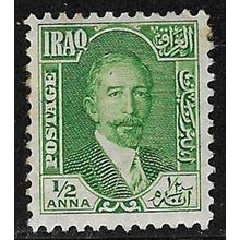 IRAQ 1931 KING FAISAL I 1/2A MINT HINGED SG80