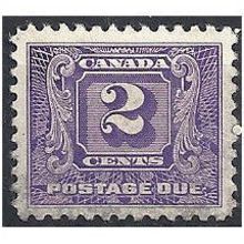 Canada 1930 D10 2c Bright Violet Postage Due Fine Used .